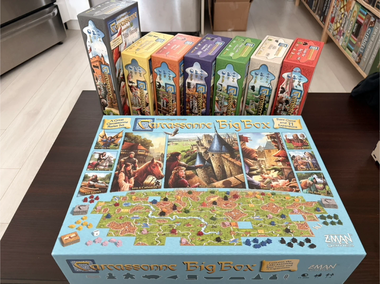Carcassonne Big Box with Complete Expansion set