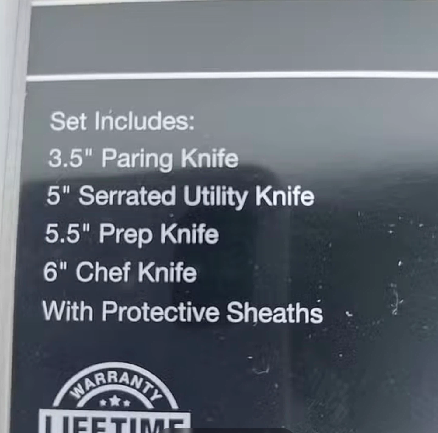 PrimeChef 4 Piece Kitchen Knife Set with Sheaths - photo 2
