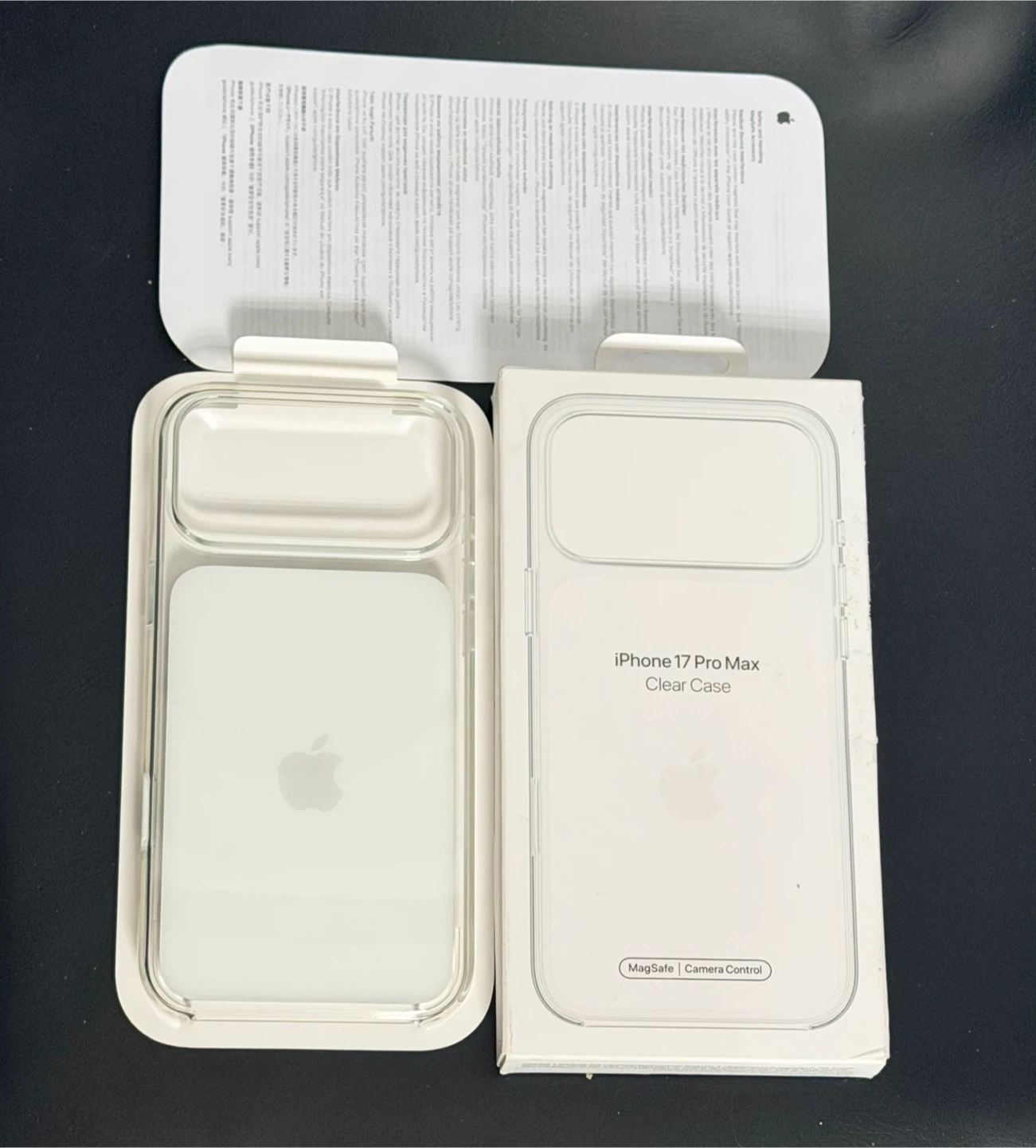 Apple iPhone 17 Pro Max Clear Case