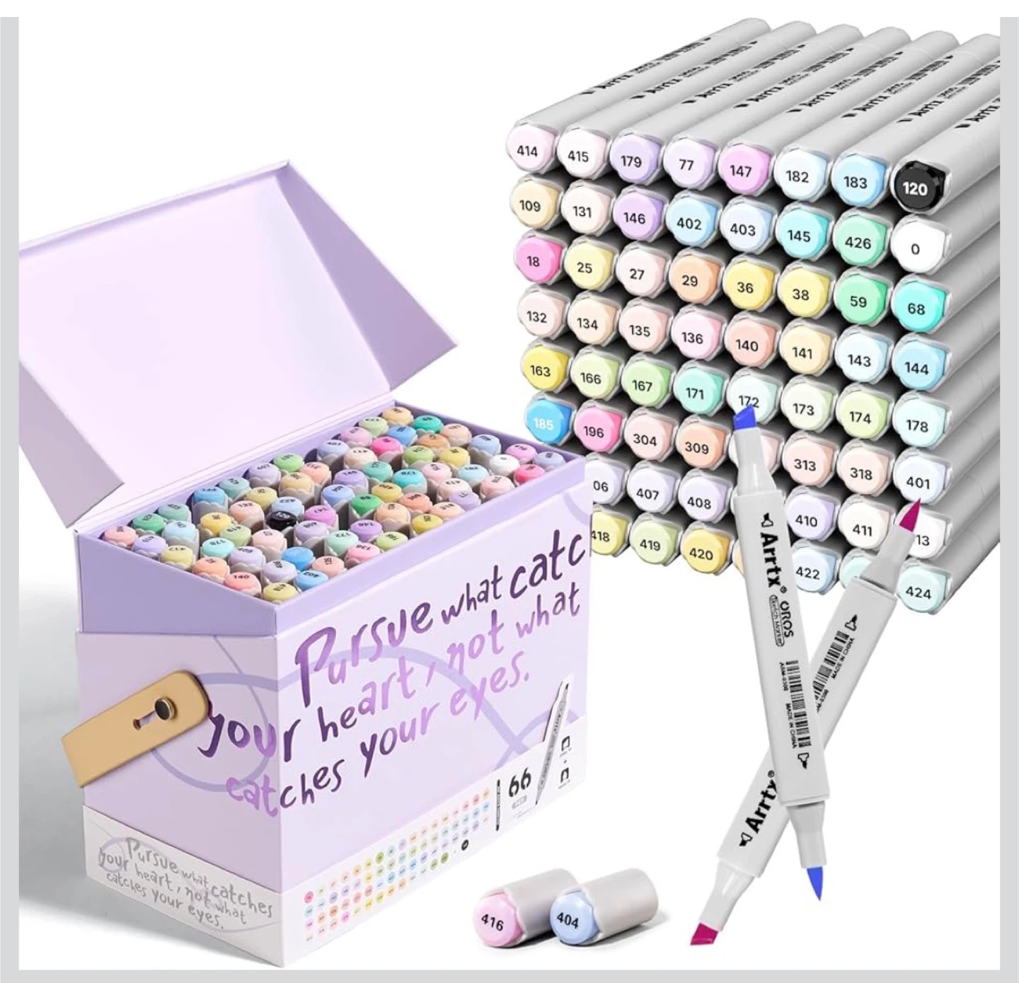 Arrtx OROS Sketch Markers - 66 Colors - photo 3