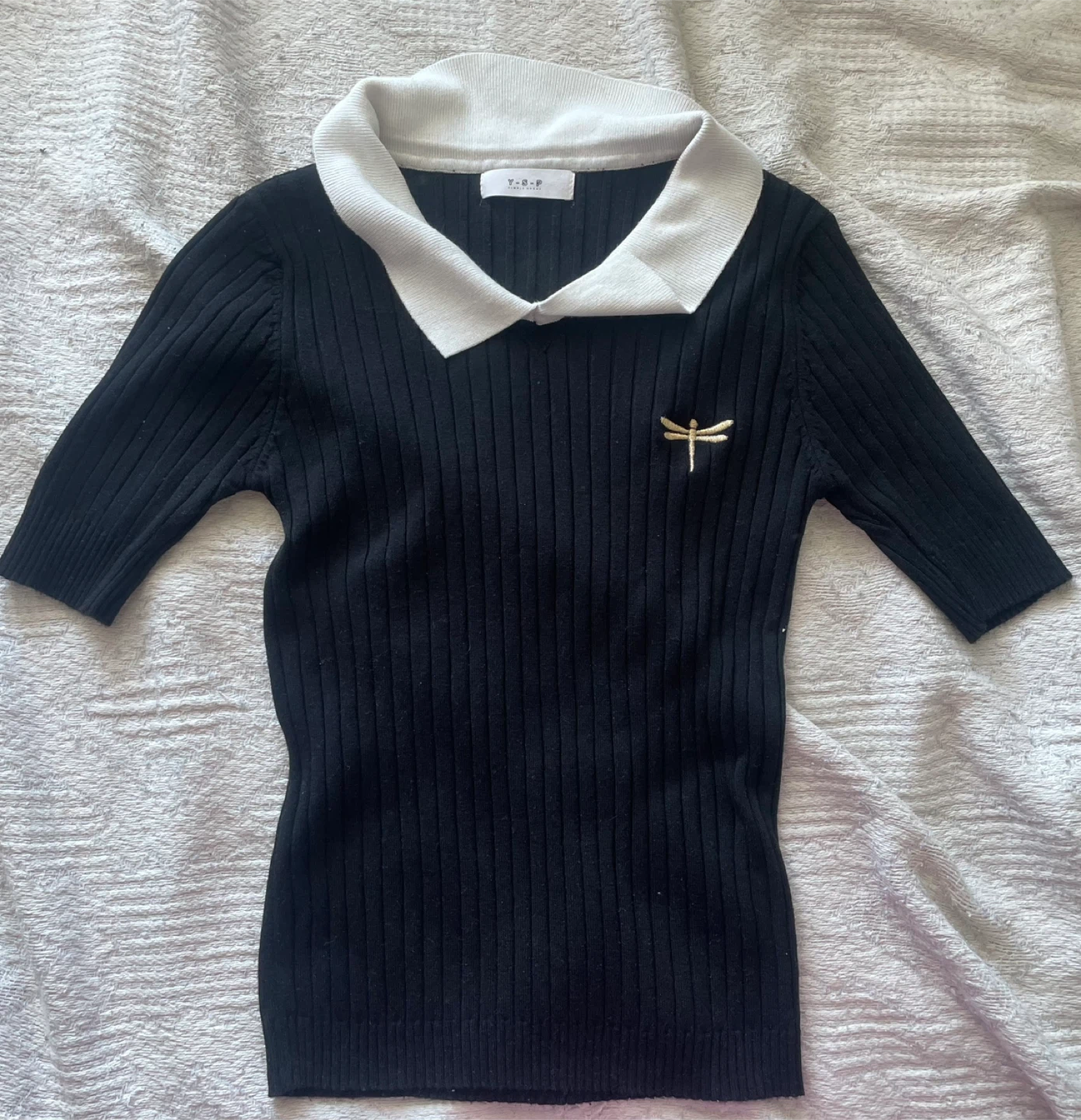 Dragonfly Collared Top
