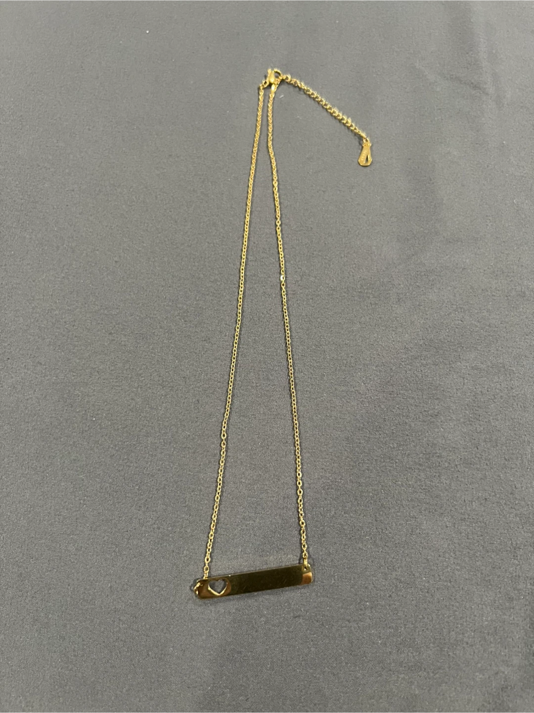 Gold Tone Stainless Steel Necklace - photo 4