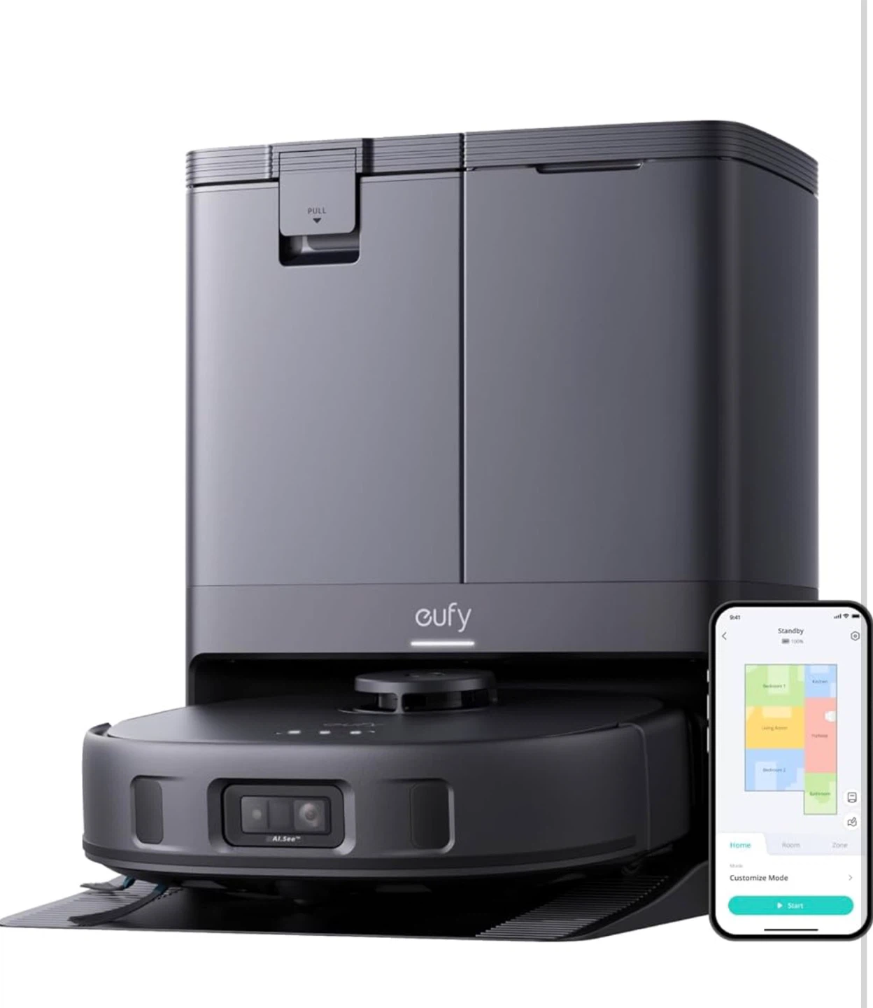 eufy Robot Vacuum and Mop with Self-Emptying Station