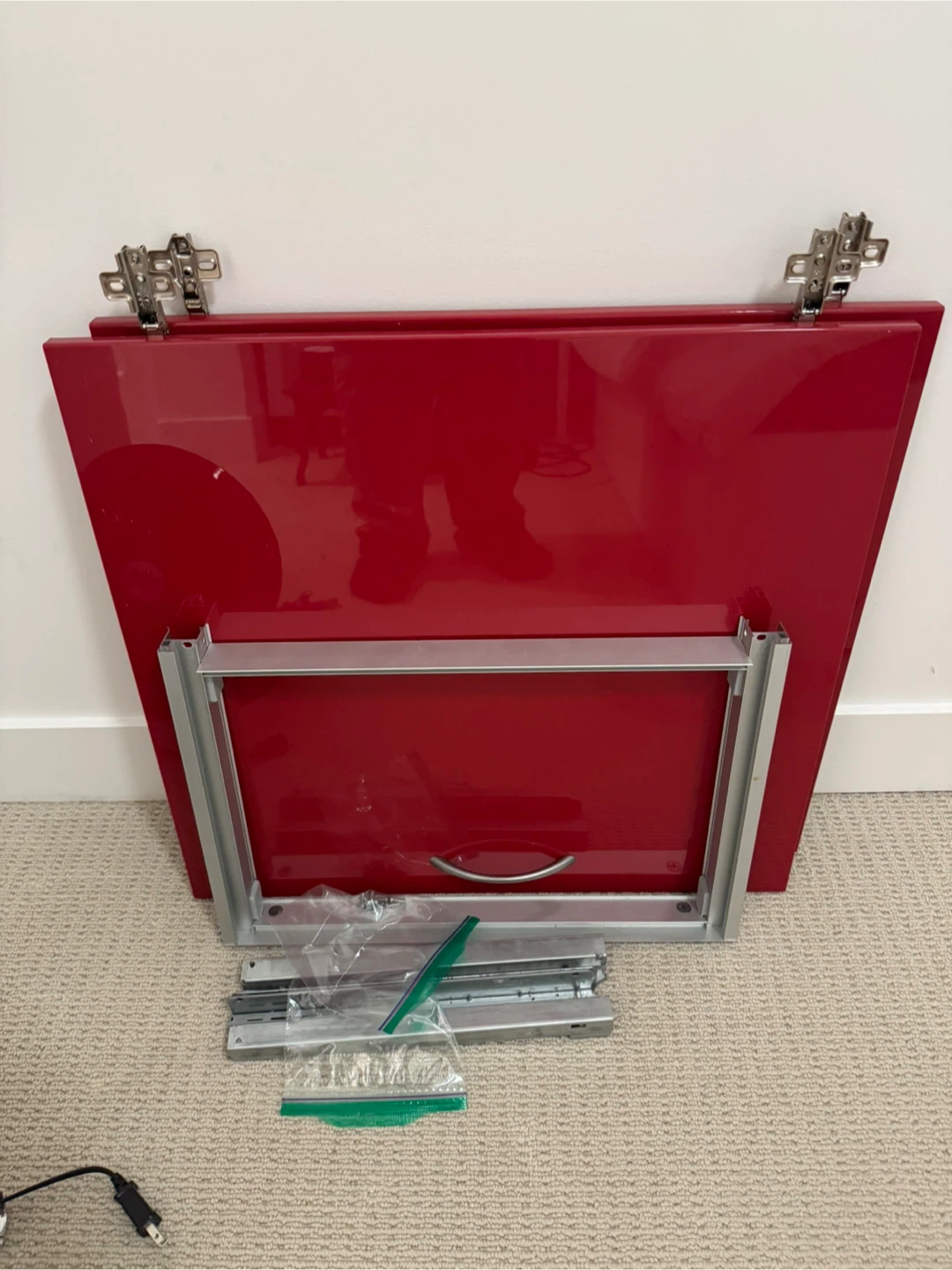 IKEA Besta doors, hanging file insert