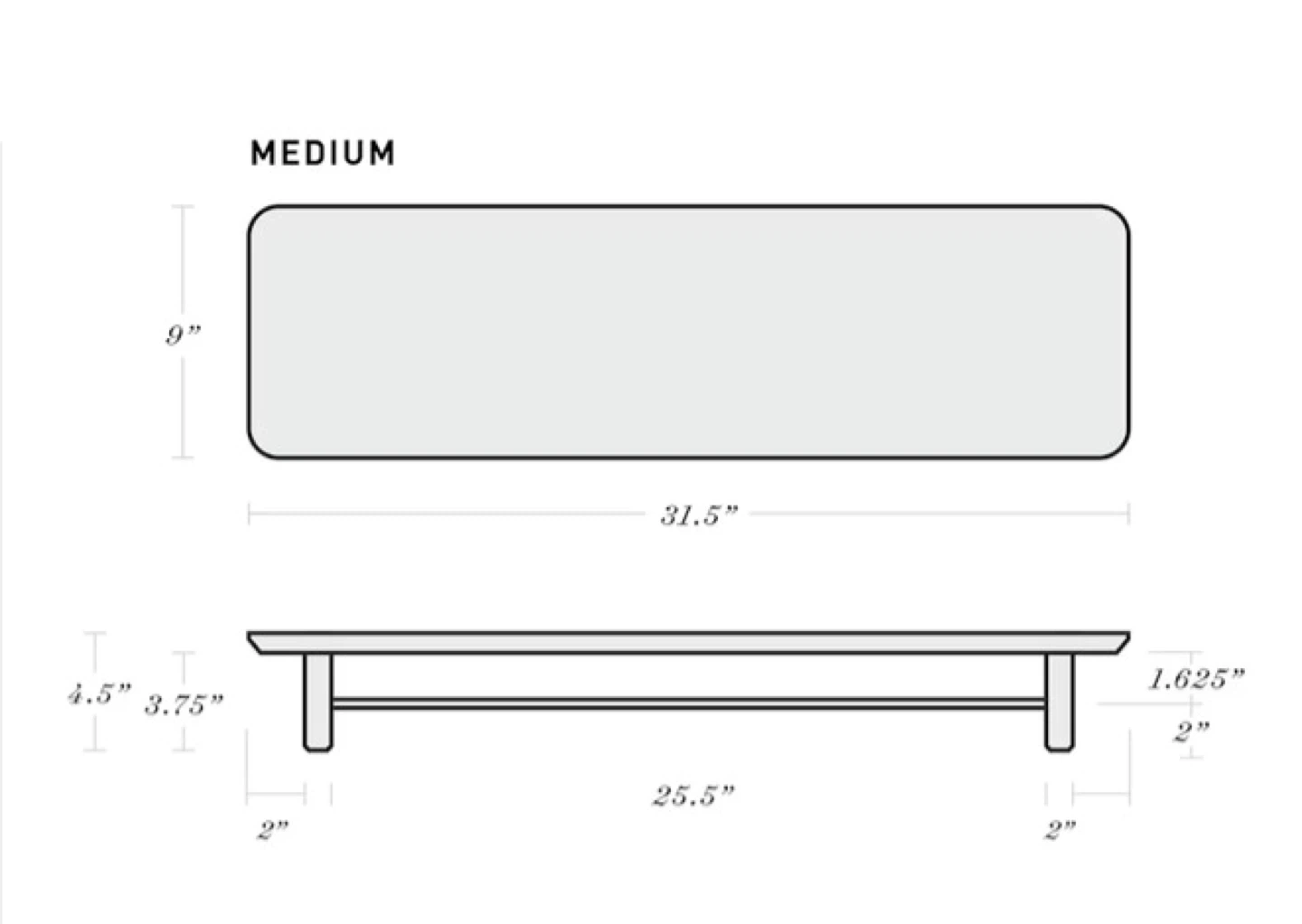 Grovemade Monitor Stand with organizer - photo 5