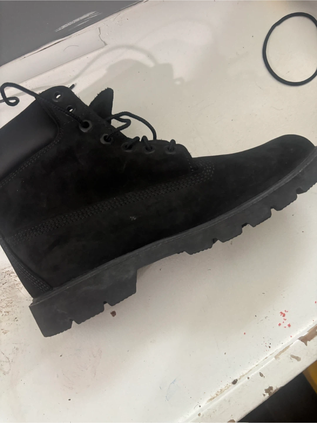 Timberland Black Suede Boots - photo 2