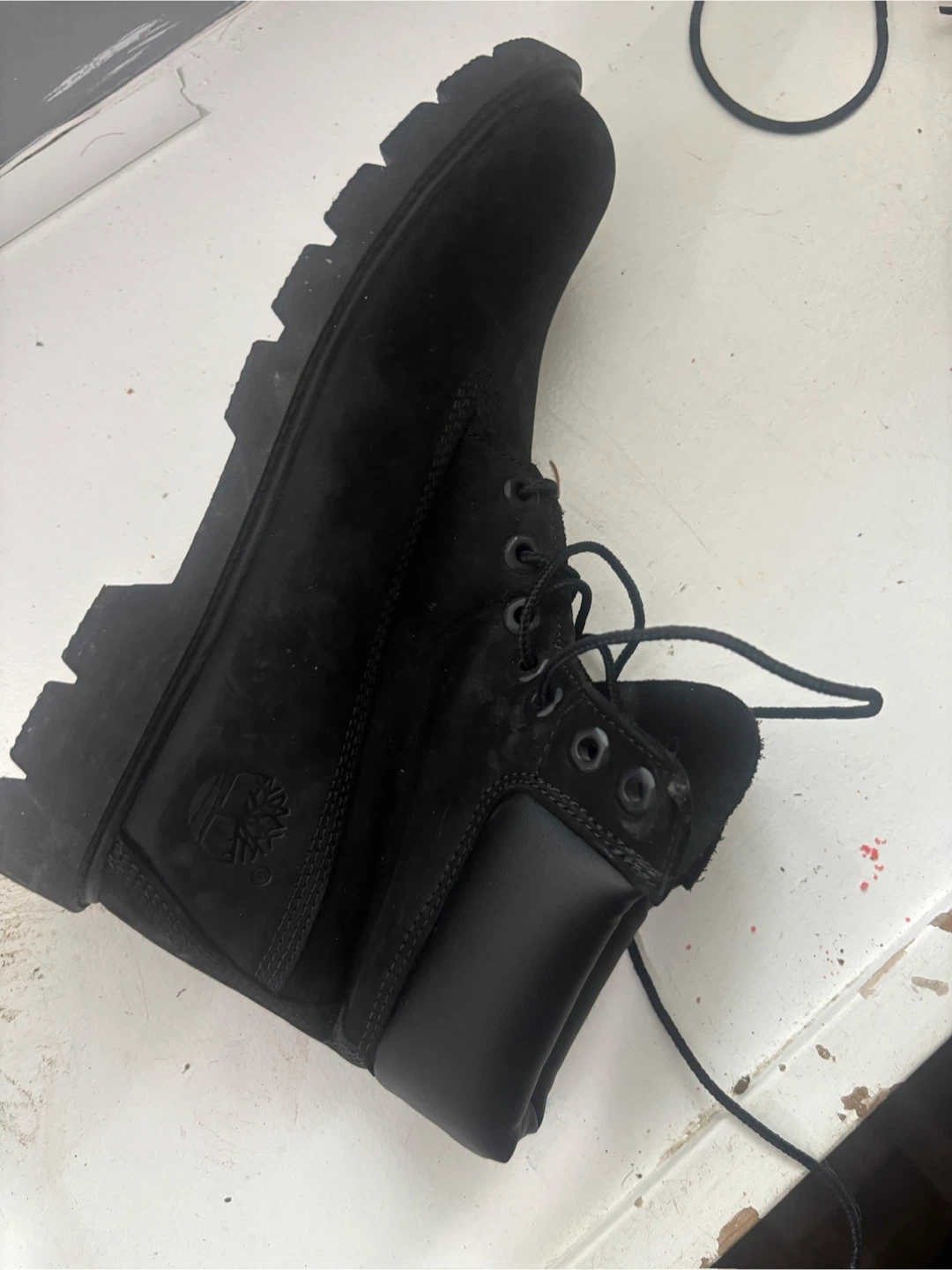 Timberland Black Suede Boots
