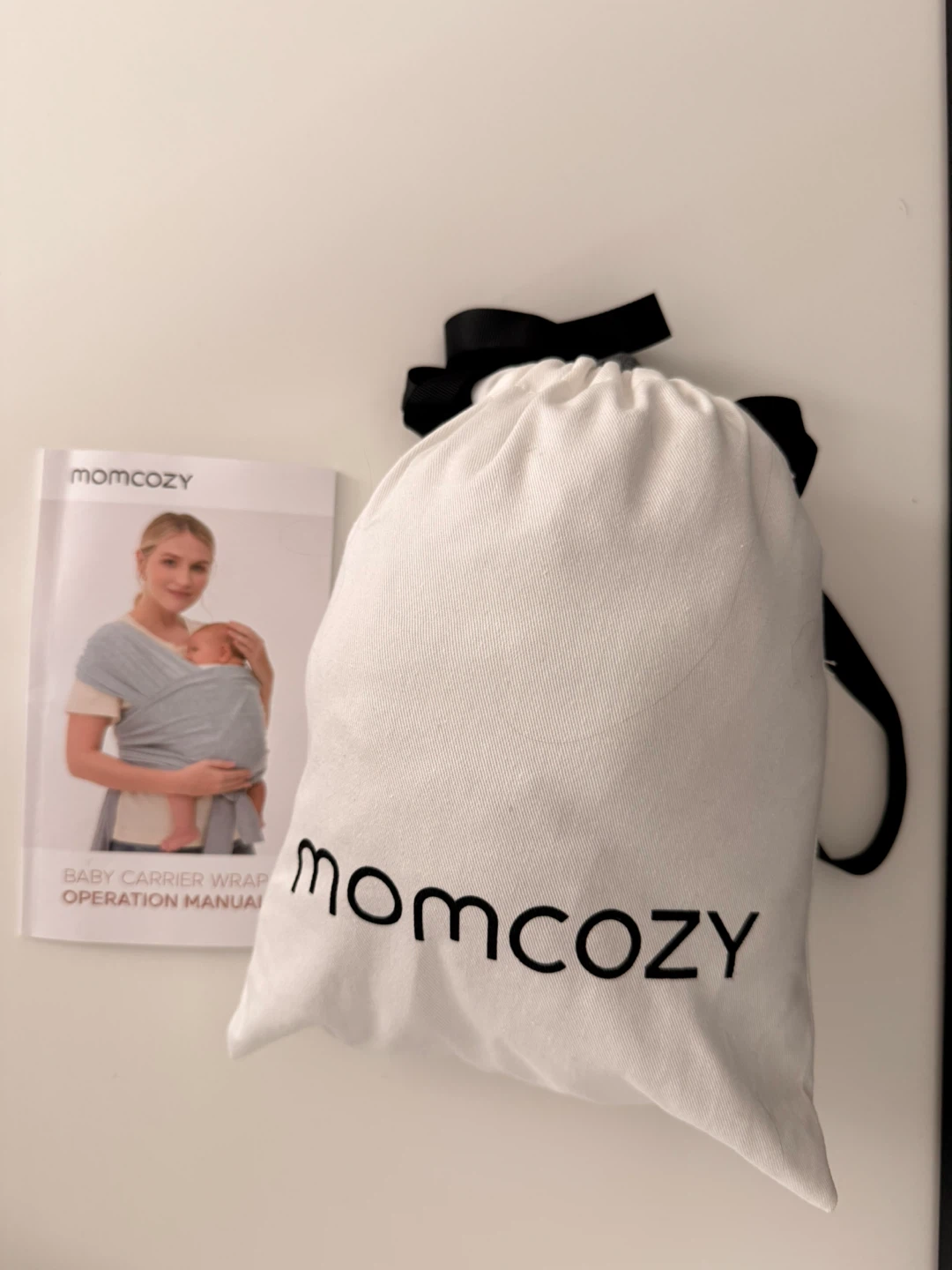 Momcozy Baby Wrap Carrier Sling - Deep Grey - photo 2
