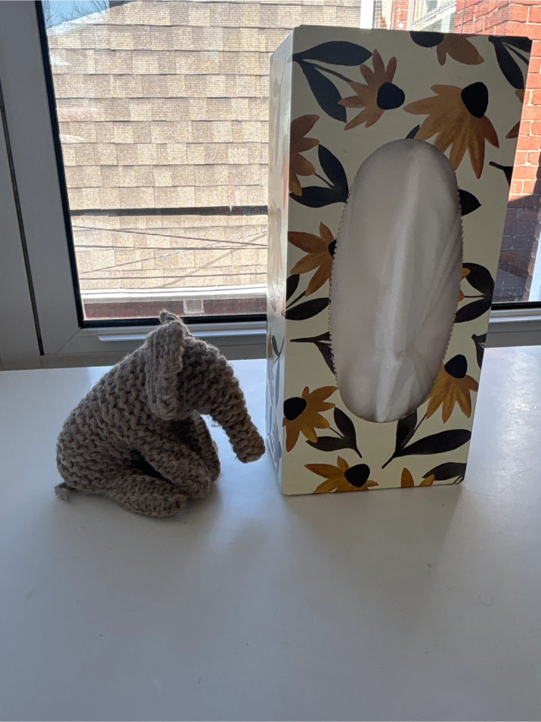 Hand-knitted Elephant Decor - photo 2