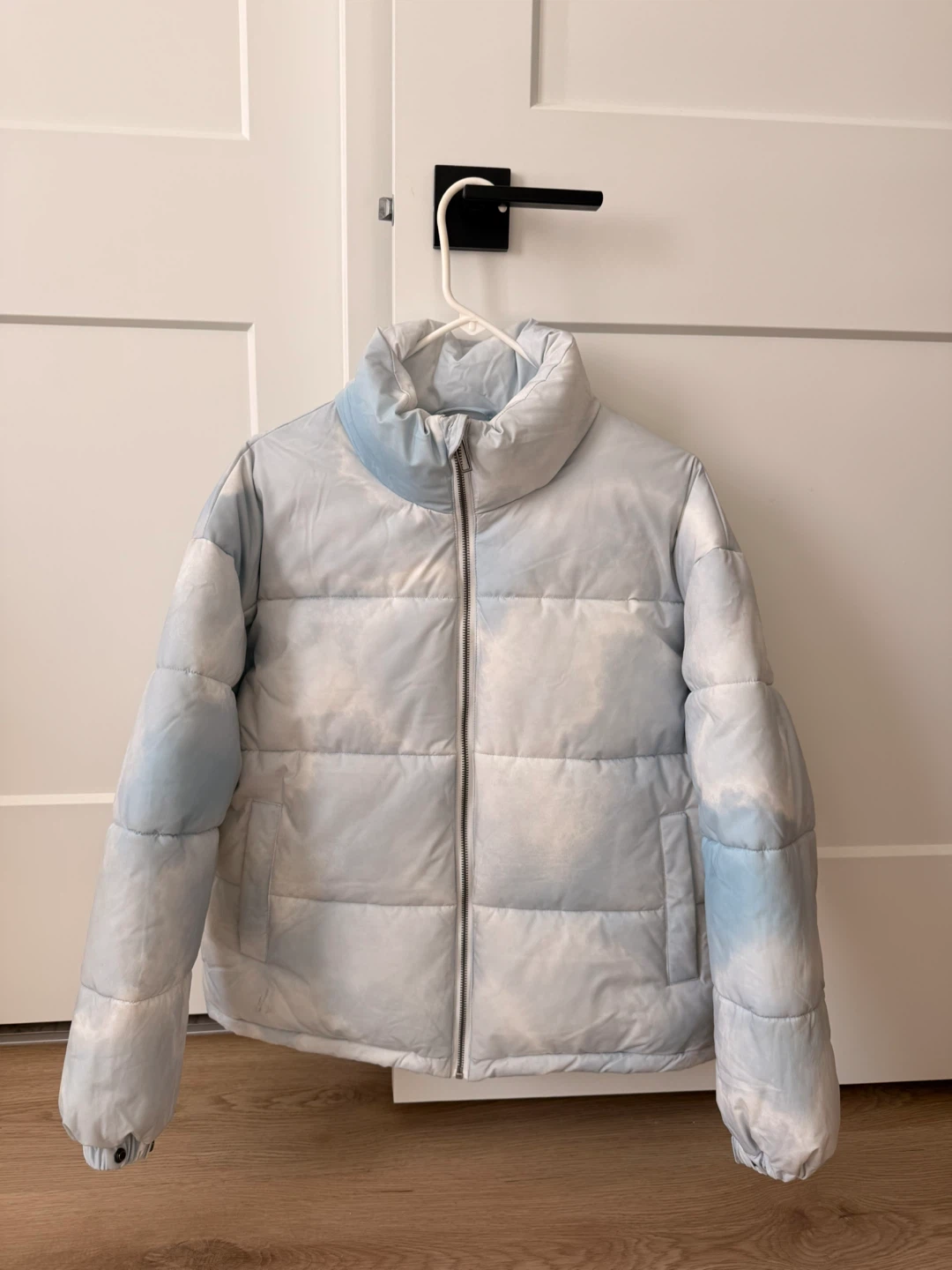 Puffer Jacket - Cloud Tie-Dye