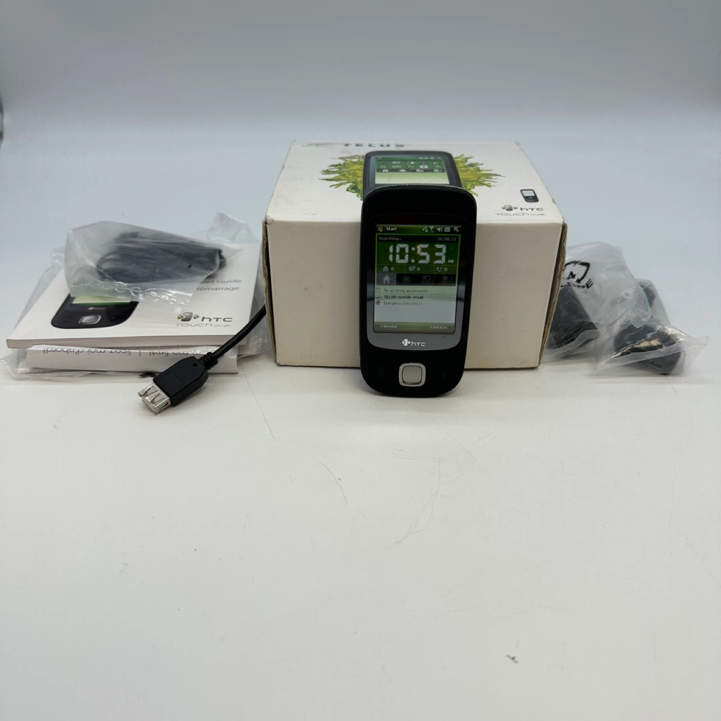 HTC Touch Dual P5310 Smartphone With Box Accessories