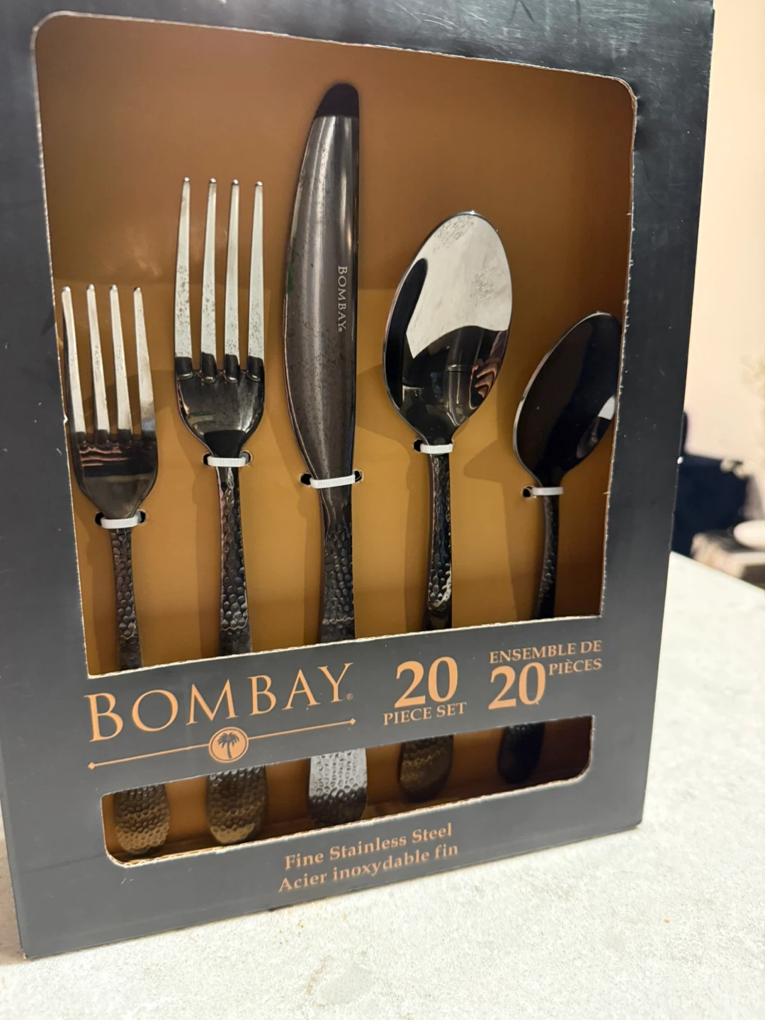 Bombay 20 Piece Stainless Steel Cutlery Set