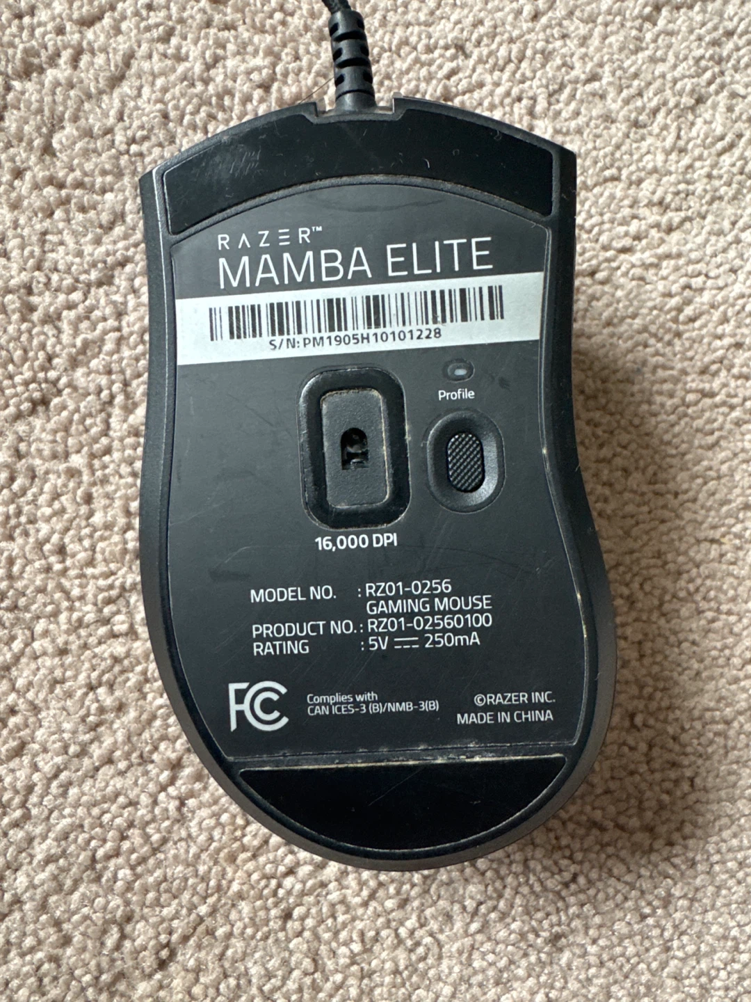 Razer Mamba Elite Gaming Mouse - photo 3