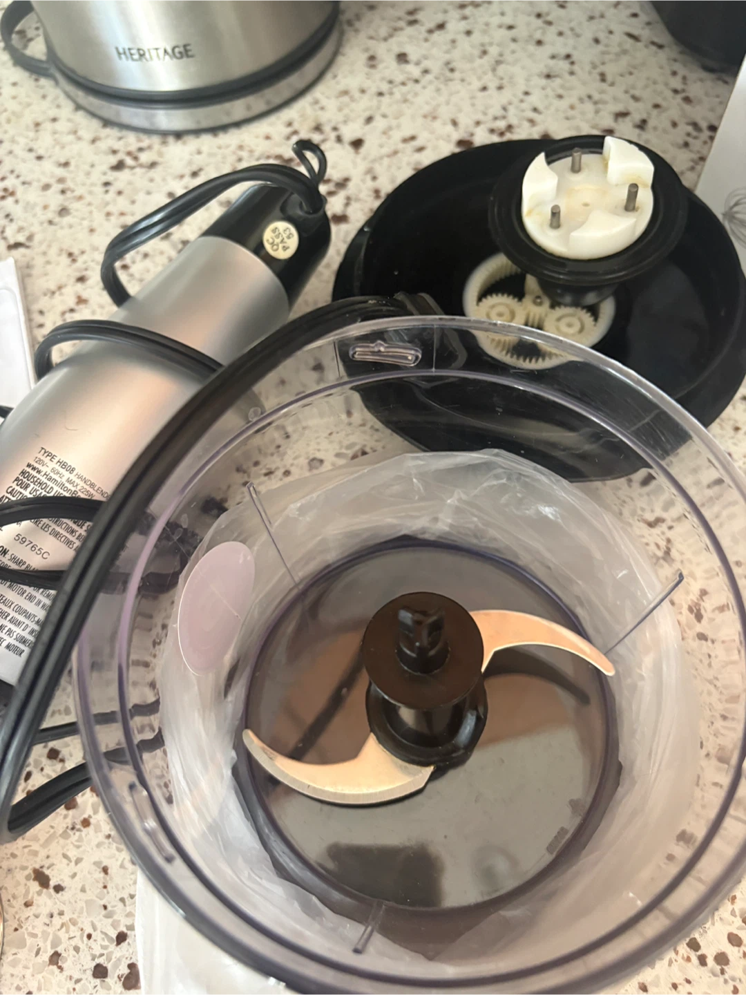 ❤️95% new-Hamilton Beach Multifunction Hand Blender - photo 2