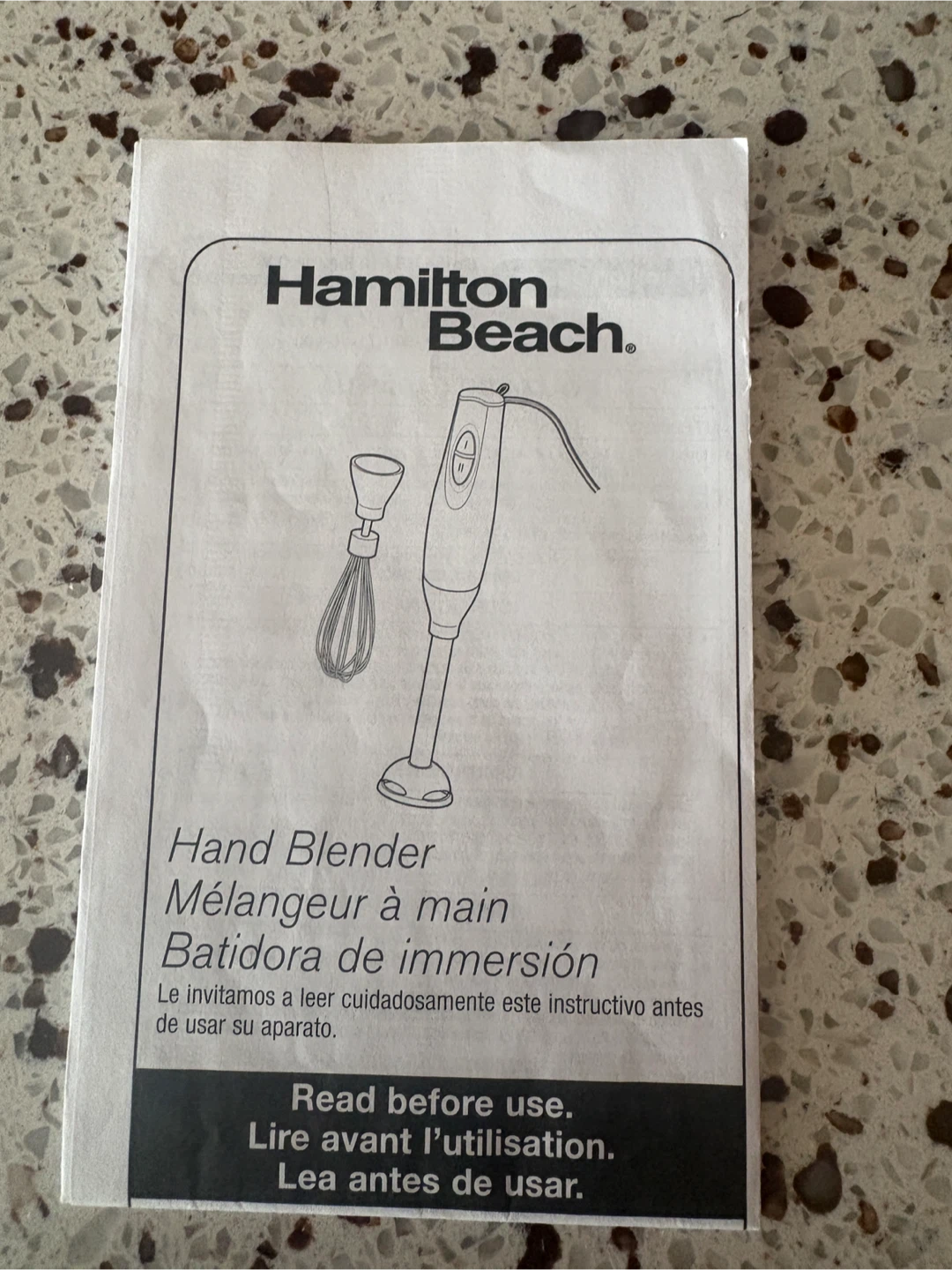 ❤️95% new-Hamilton Beach Multifunction Hand Blender - photo 5