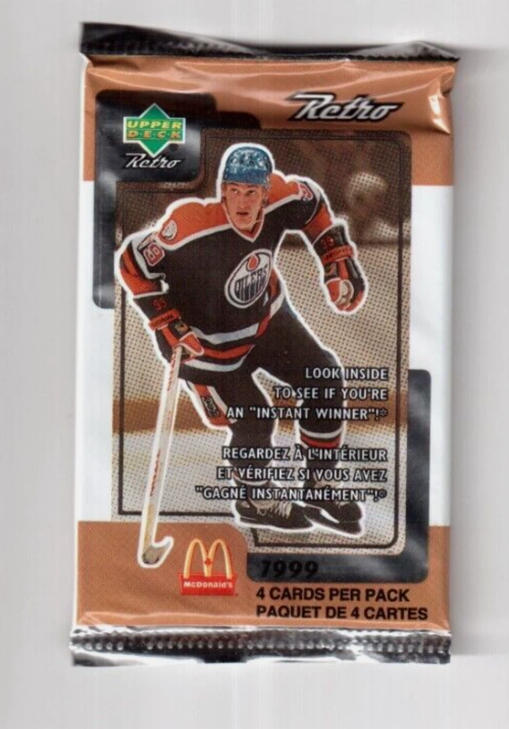 Upper Deck 1999 McDonald's Retro Hockey Card Pack