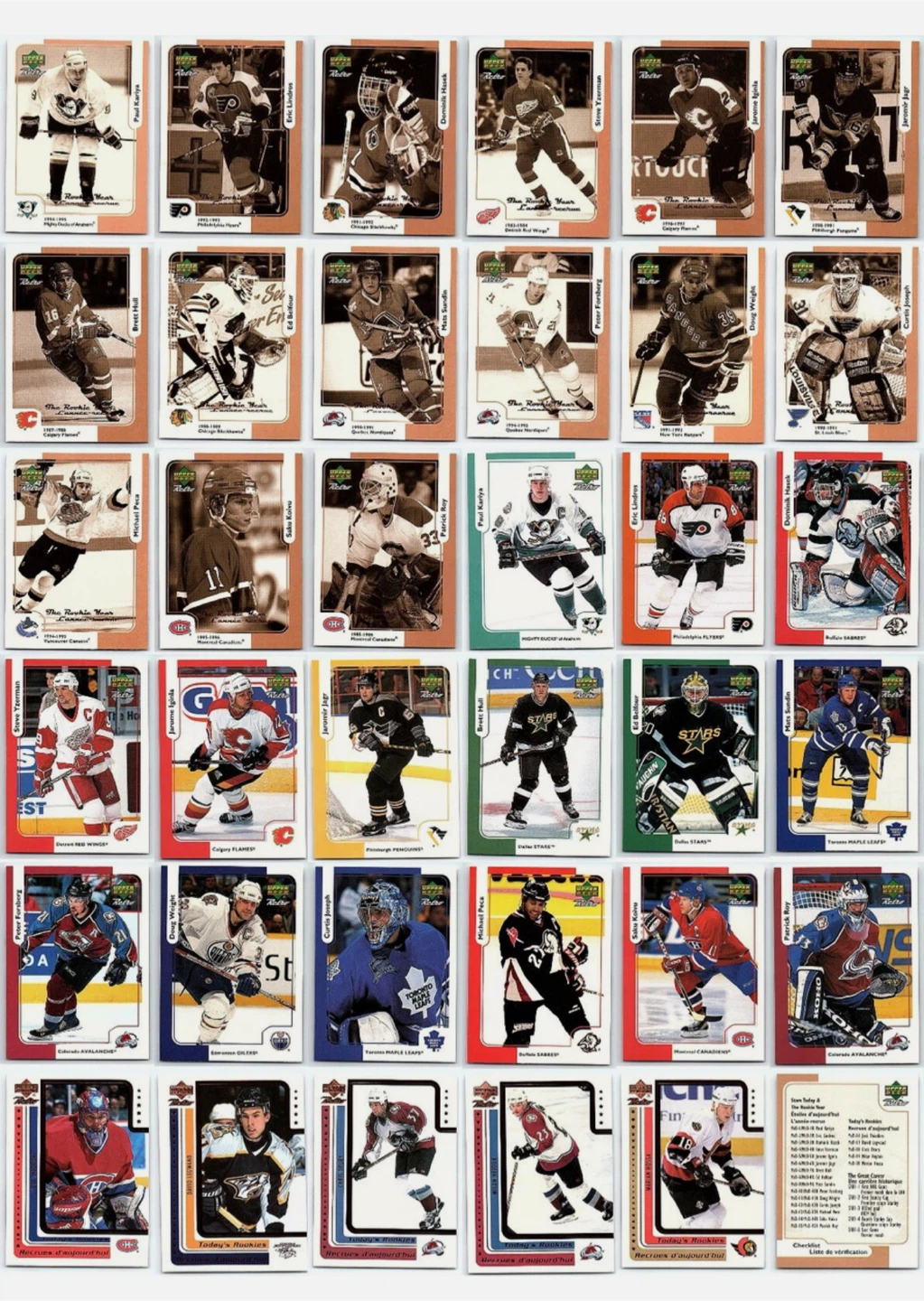 Upper Deck 1999 McDonald's Retro Hockey Card Pack - photo 3