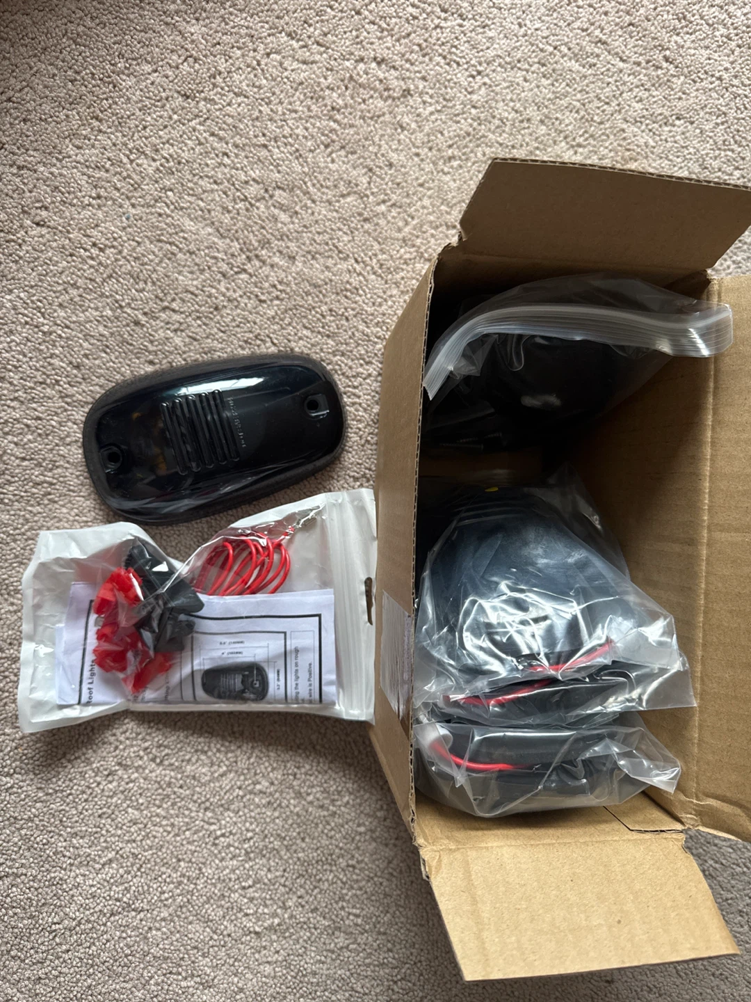 Black LED Cab Roof Lights - photo 2