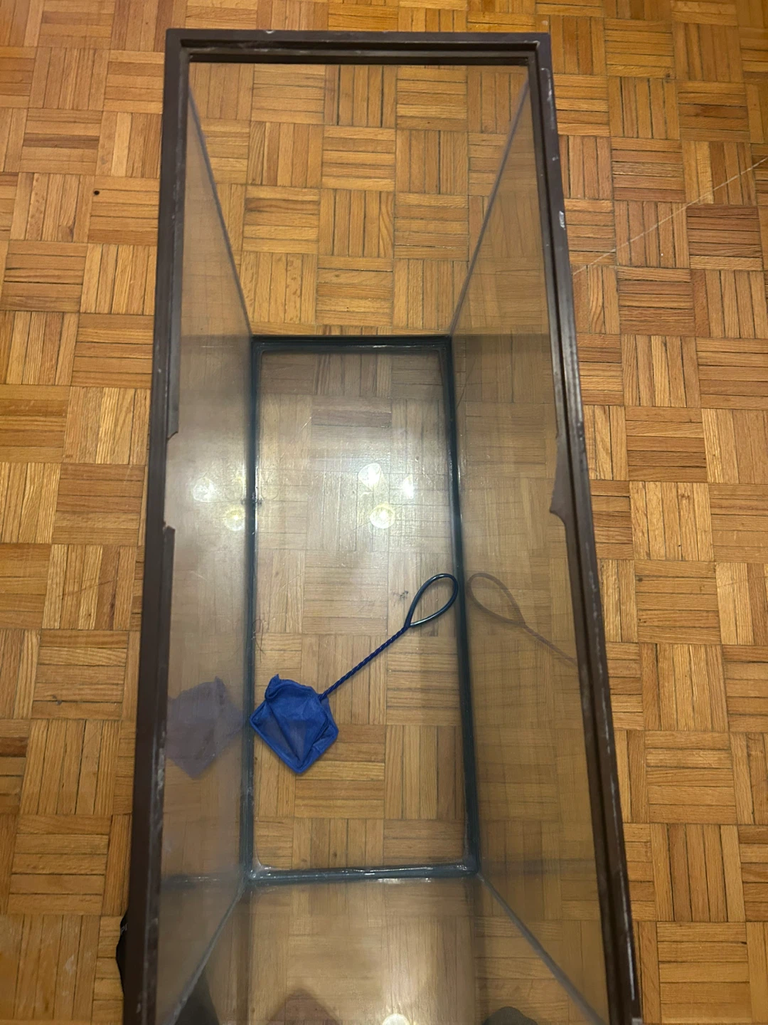 40-50gallon vintage fish tank with lid - photo 2