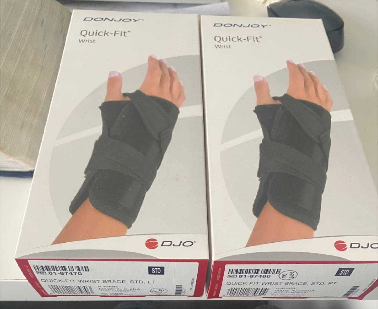 DonJoy Quick-Fit Wrist Brace - Standard Size (Left & Right)