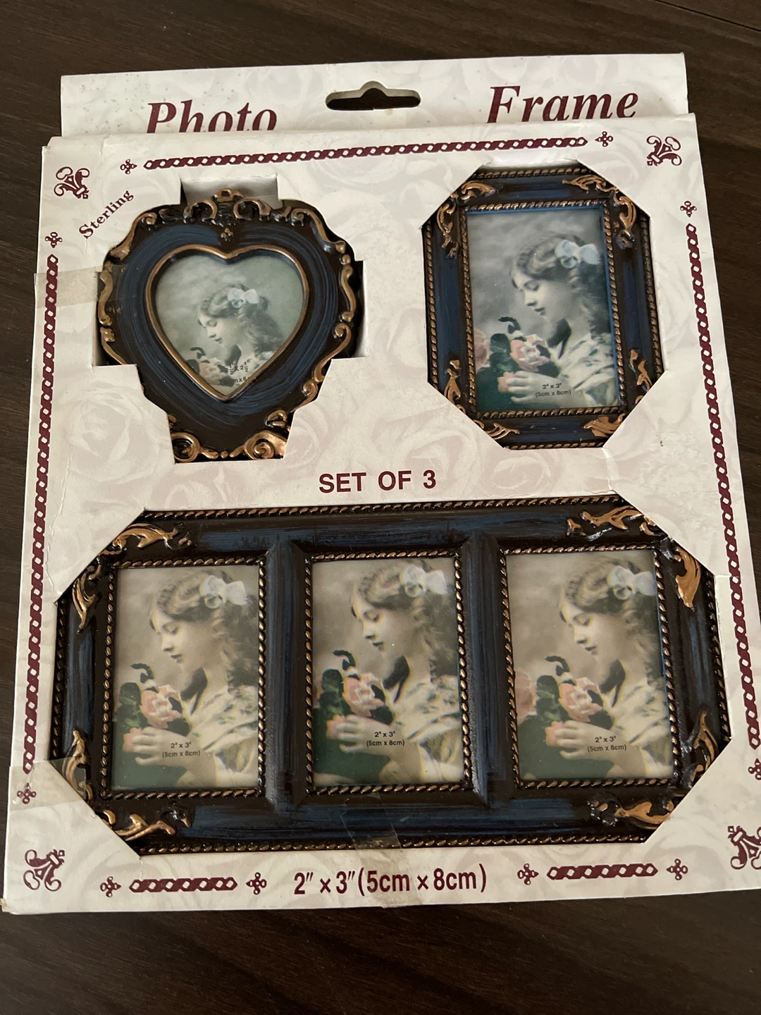 Sterling Photo Frame Set of 3