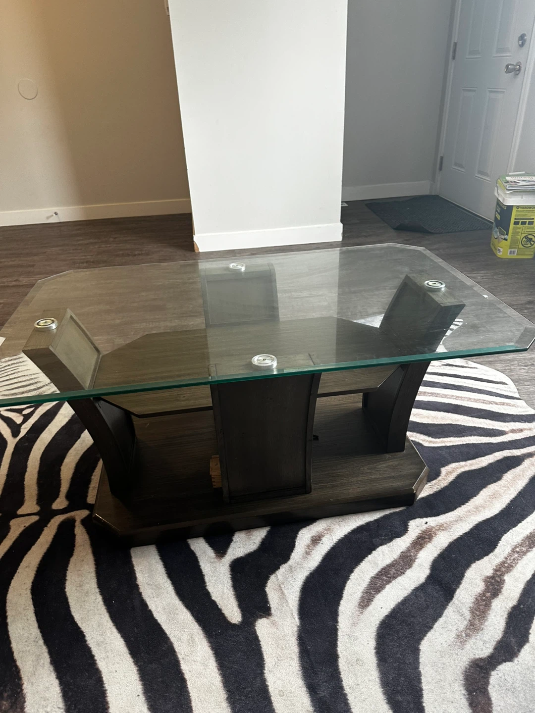 Glass Top Coffee Table