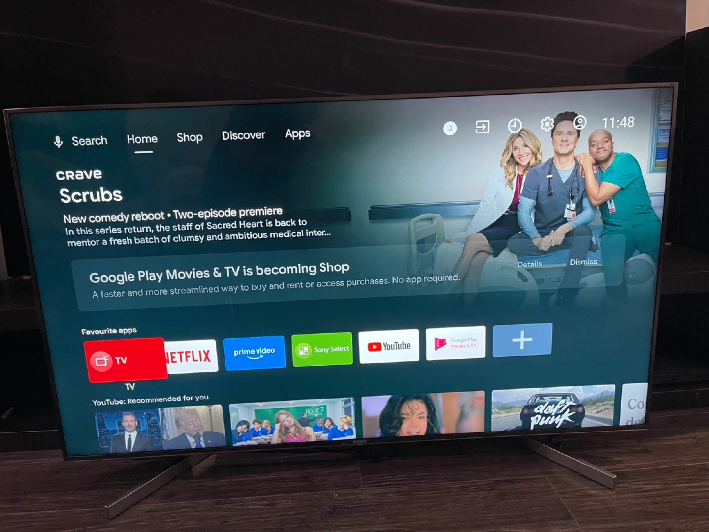 Sony TV, Higher End 55 inch