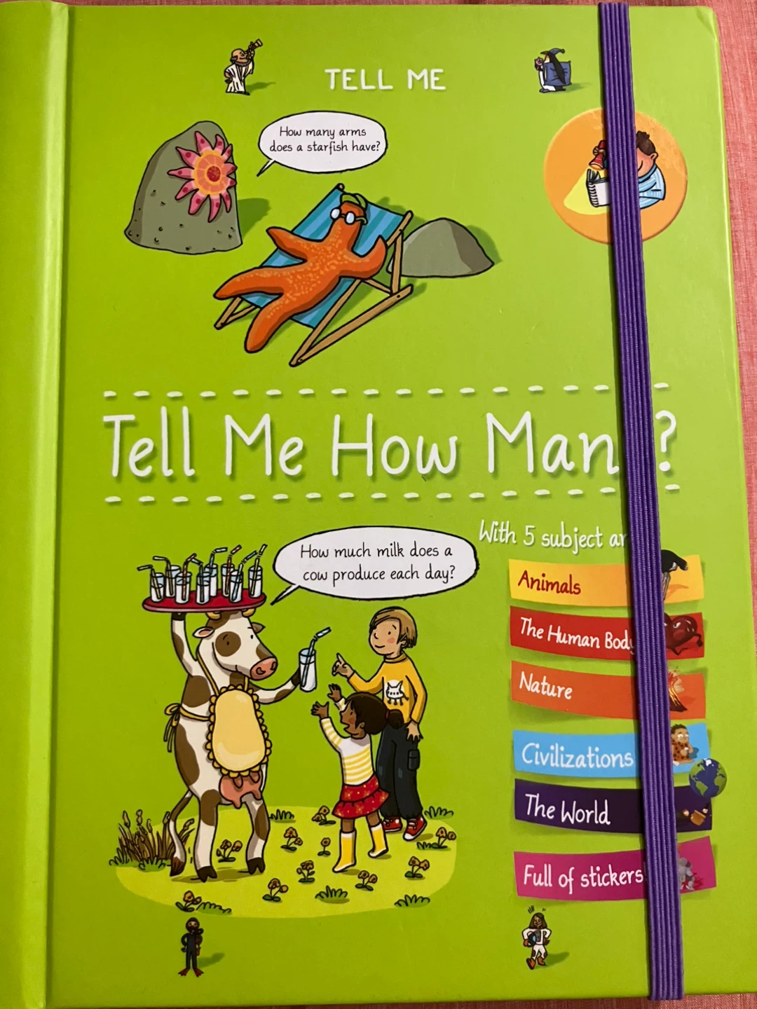 Tell Me How Man? Sticker Book