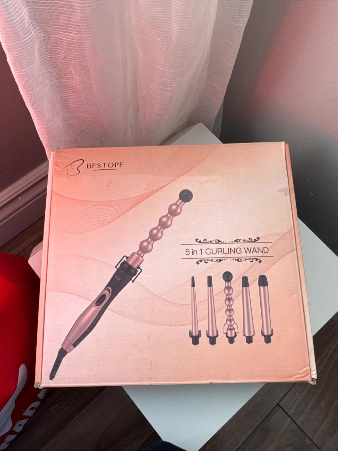 BESTOPE 5 in 1 Curling Wand Set