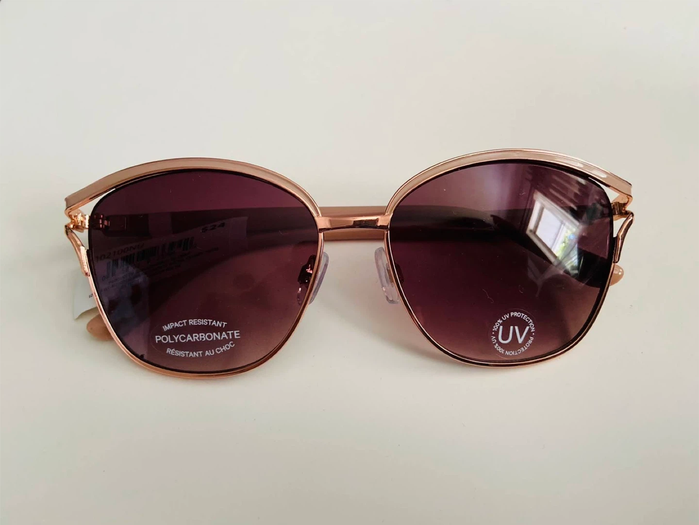 Rose Gold Sunglasses