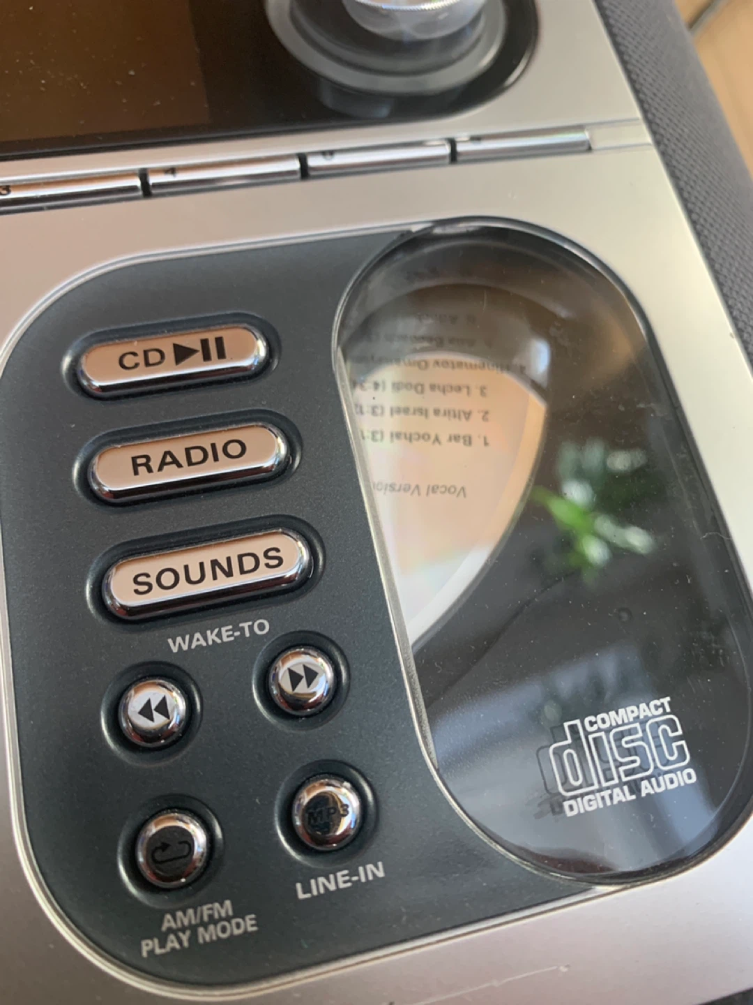 Timex cd/radio/ or nature sounds alarm clock - photo 2