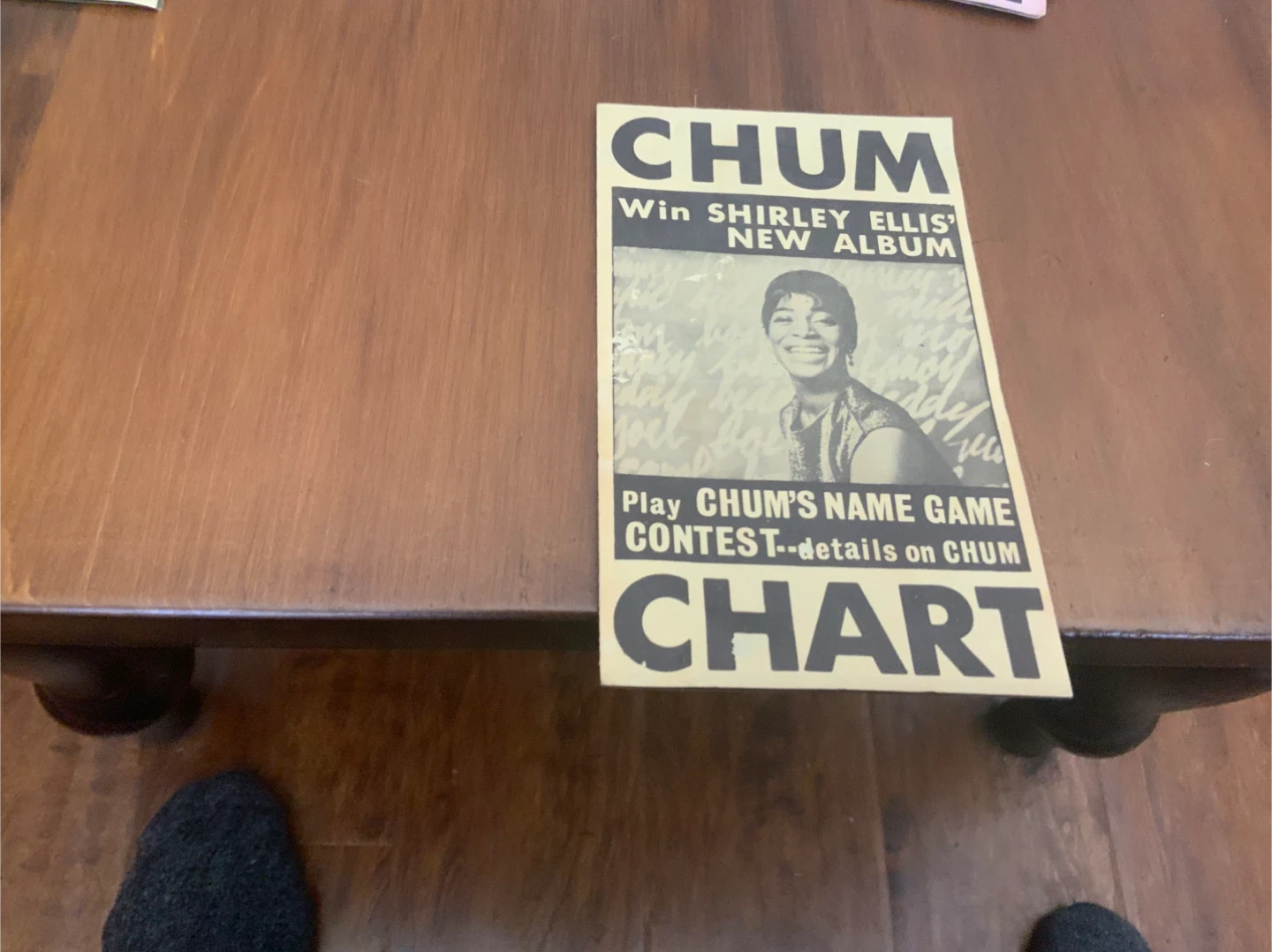 CHUM Radio Toronto "Name Game" Contest Flyer