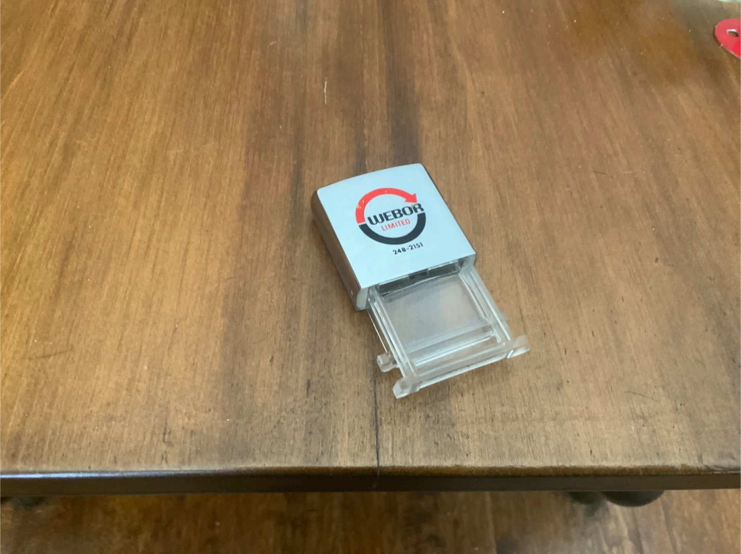 Webor Limited Retractable Stamp