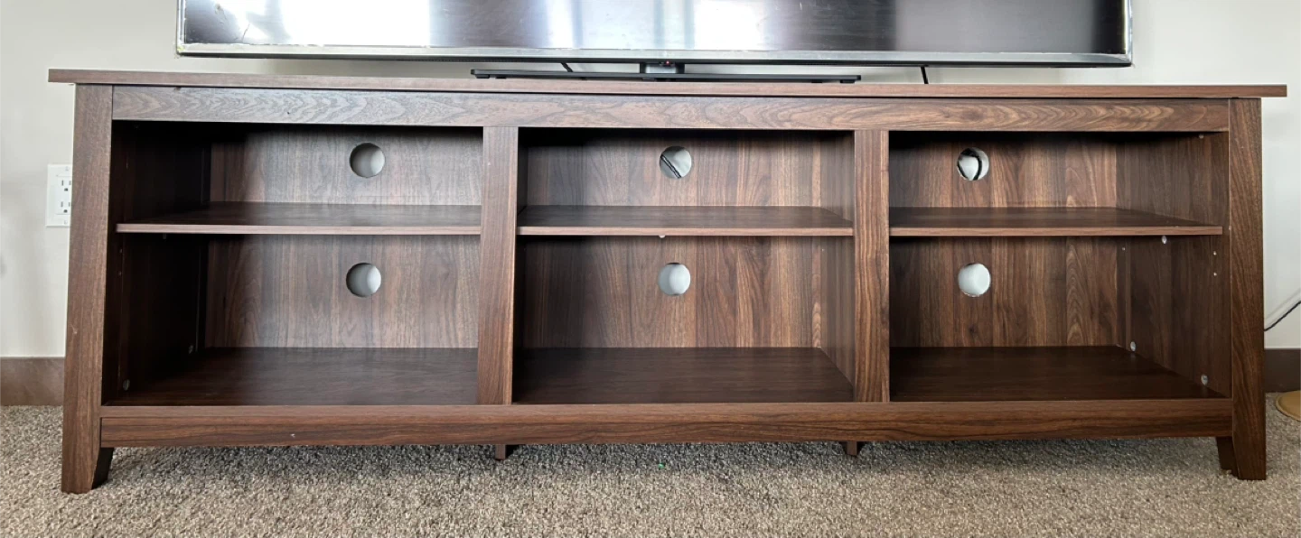 Wood TV Stand