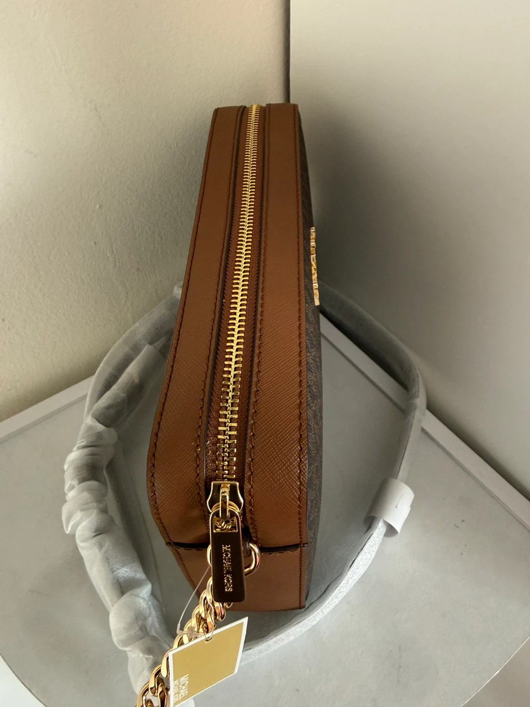Michael Kors Brown Monogram Camera Bag - photo 5