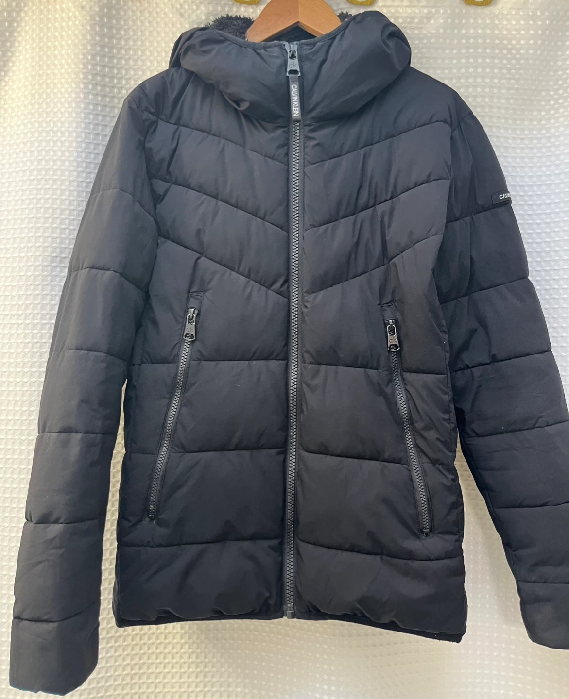 Calvin Klein Black Puffer Jacket