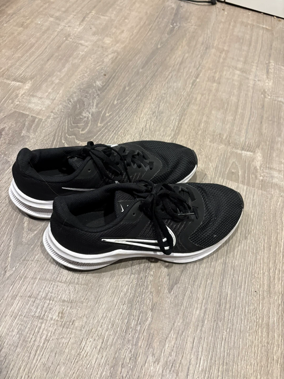 Nike Downshifter 11 Running Shoes - Black/White - Women's US 7.5