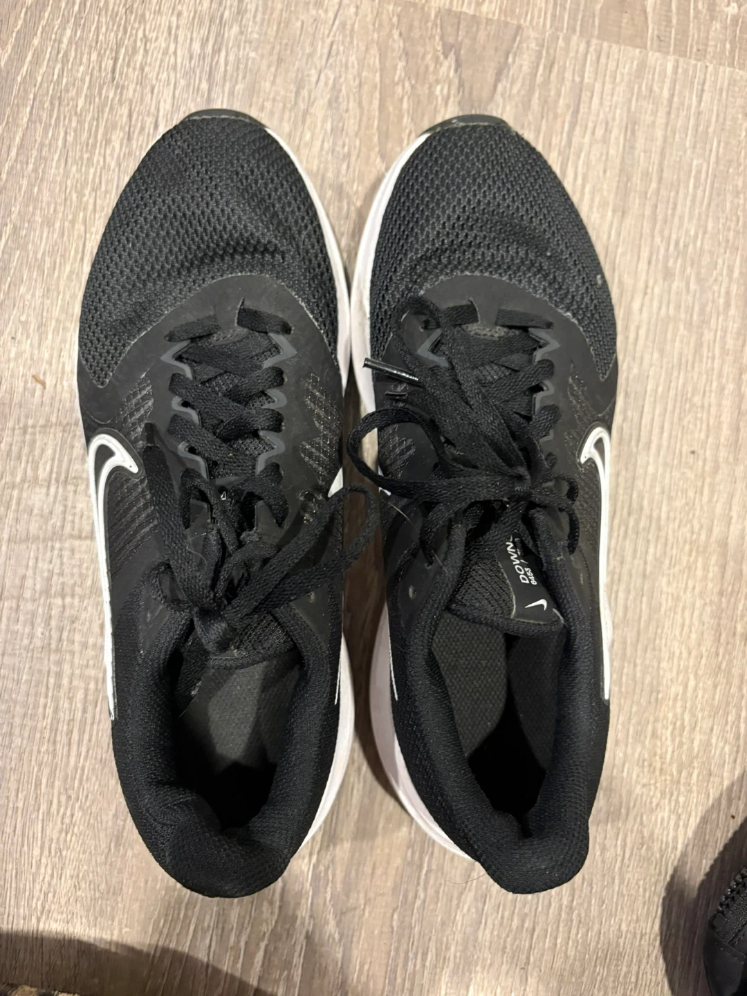 Nike Downshifter 11 Running Shoes - Black/White - Women's US 7.5 - photo 3