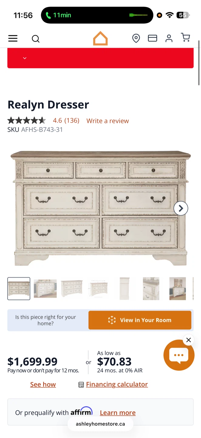Re alvn 3 Piece Panel Bed - King