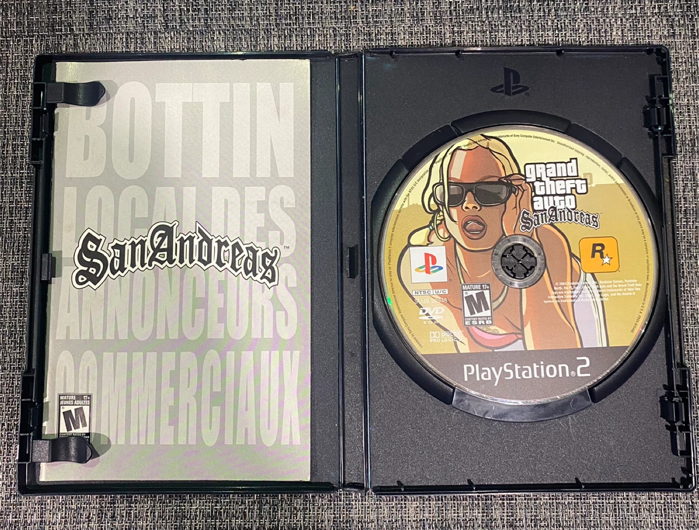 Grand Theft Auto: San Andreas for PlayStation 2