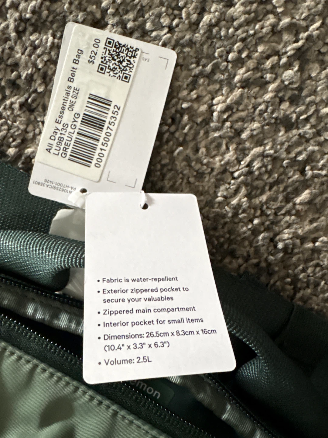 New Lululemon All Day Essentials Belt Bag - photo 3
