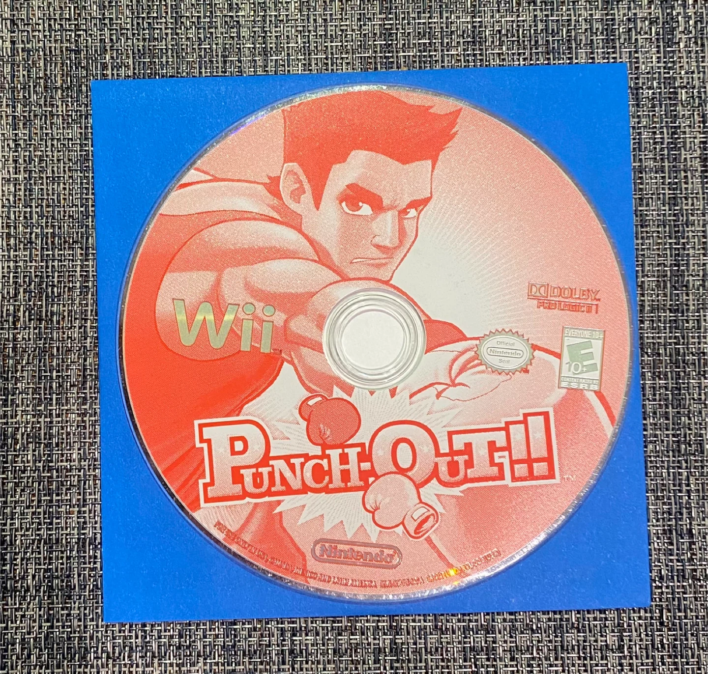 Nintendo Wii Punch-Out!! Game Disc