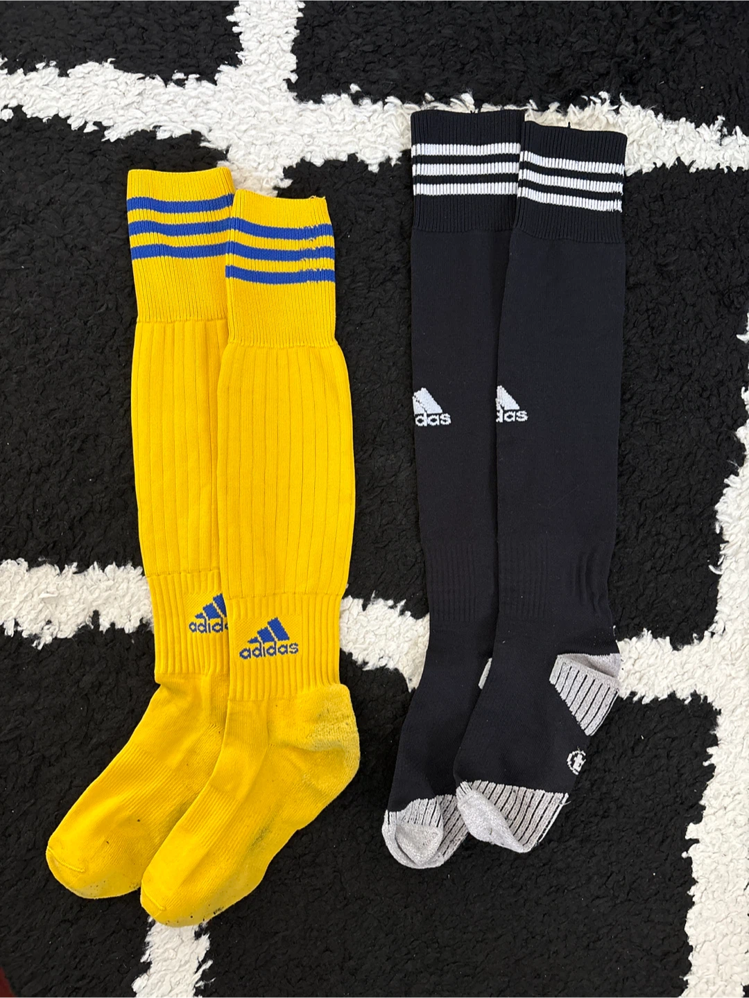 Adidas Soccer Socks - Yellow & Black