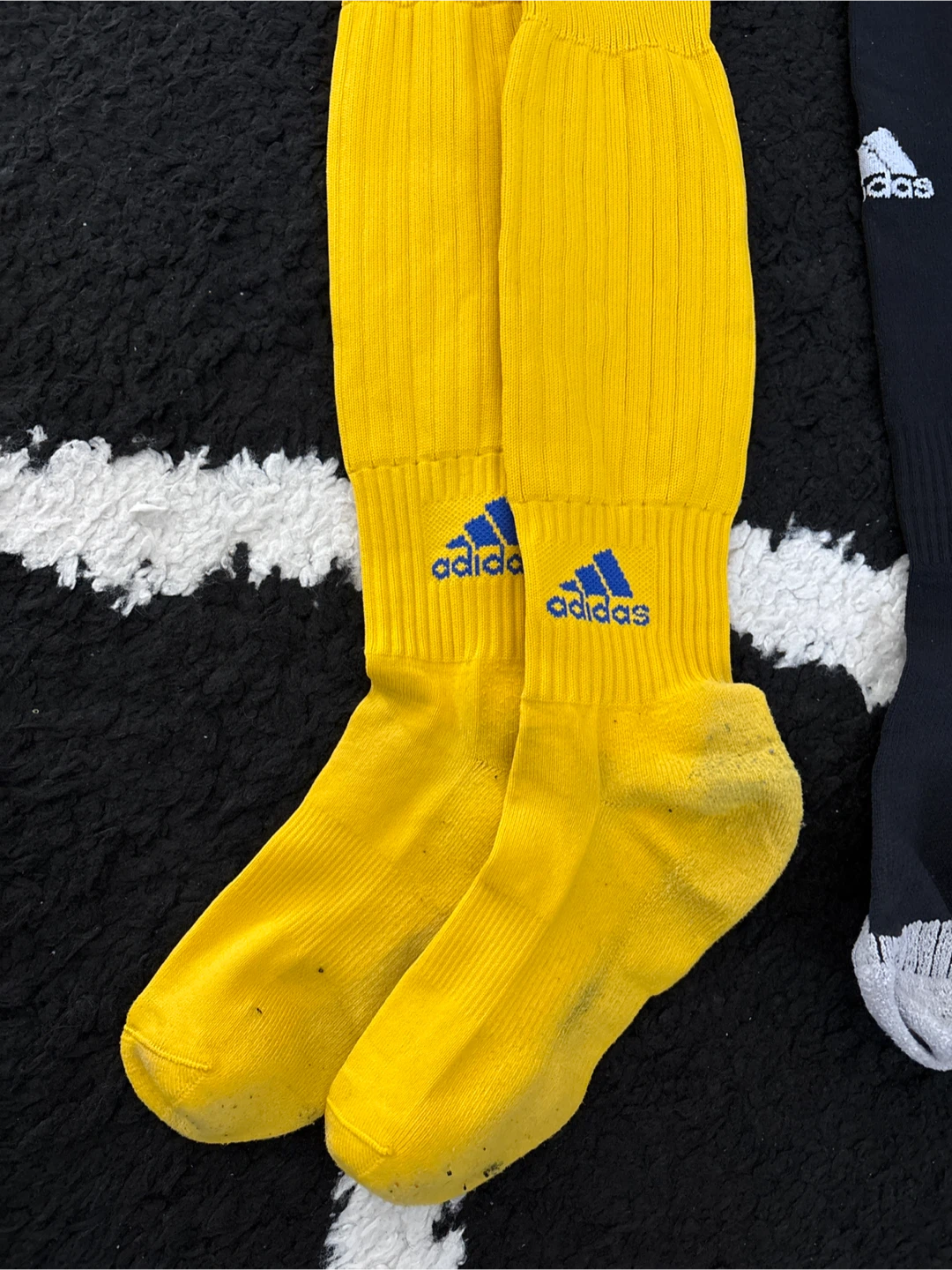 Adidas Soccer Socks - Yellow & Black - photo 2