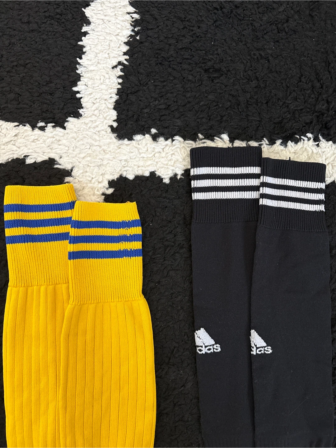 Adidas Soccer Socks - Yellow & Black - photo 4