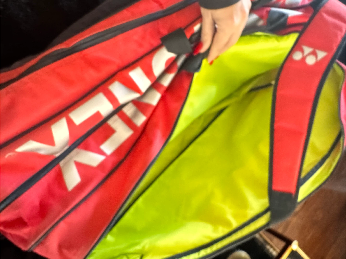 Yonex red tennis bag - photo 5