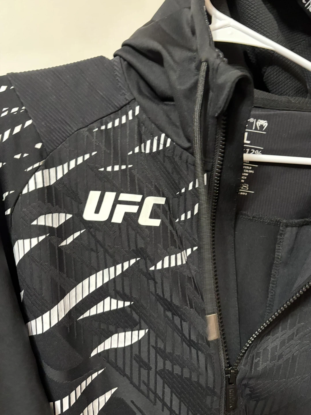 Venum UFC Black Graphic Track Jacket Hoodie - photo 5