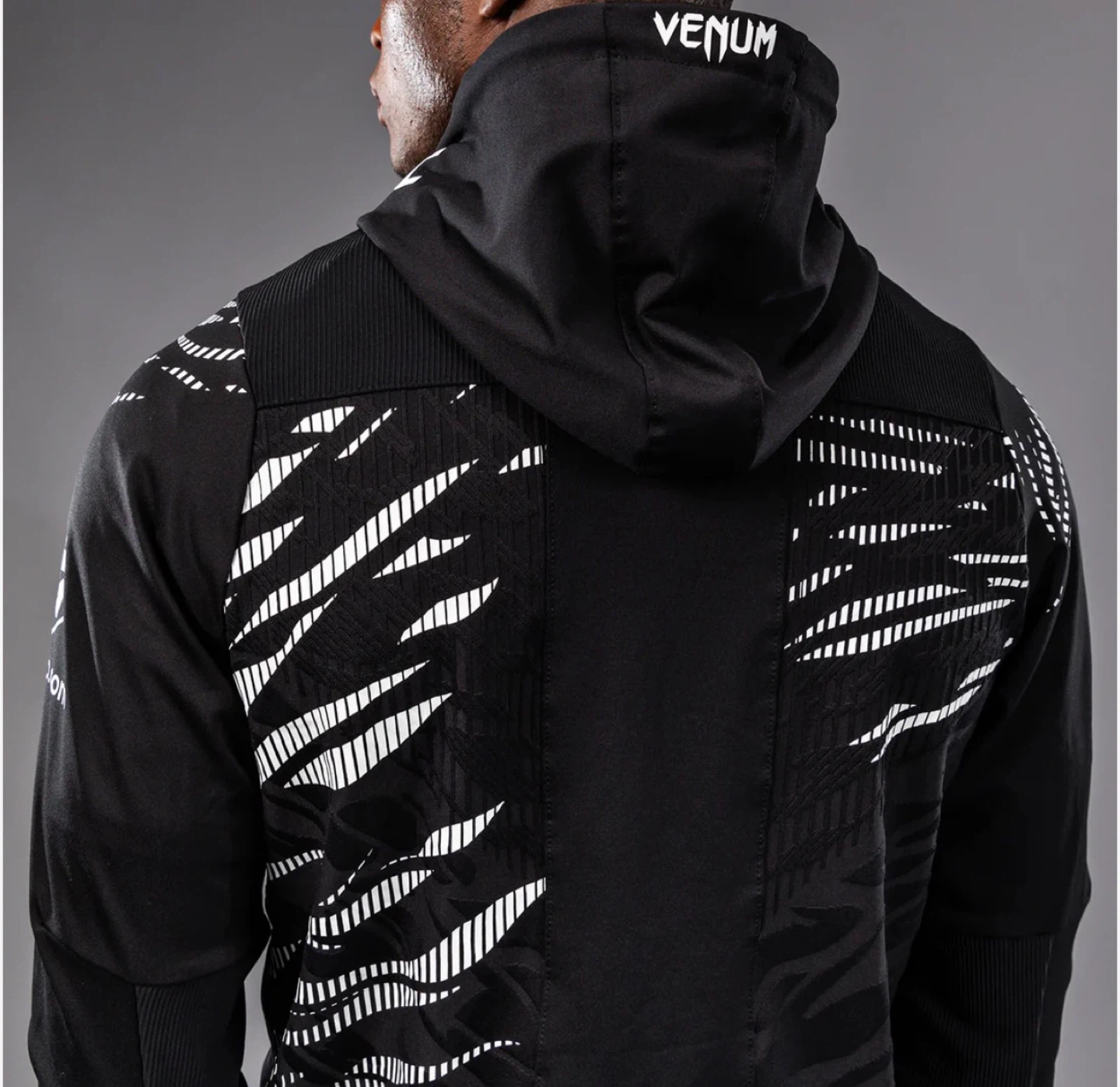 Venum UFC Black Graphic Track Jacket Hoodie - photo 4