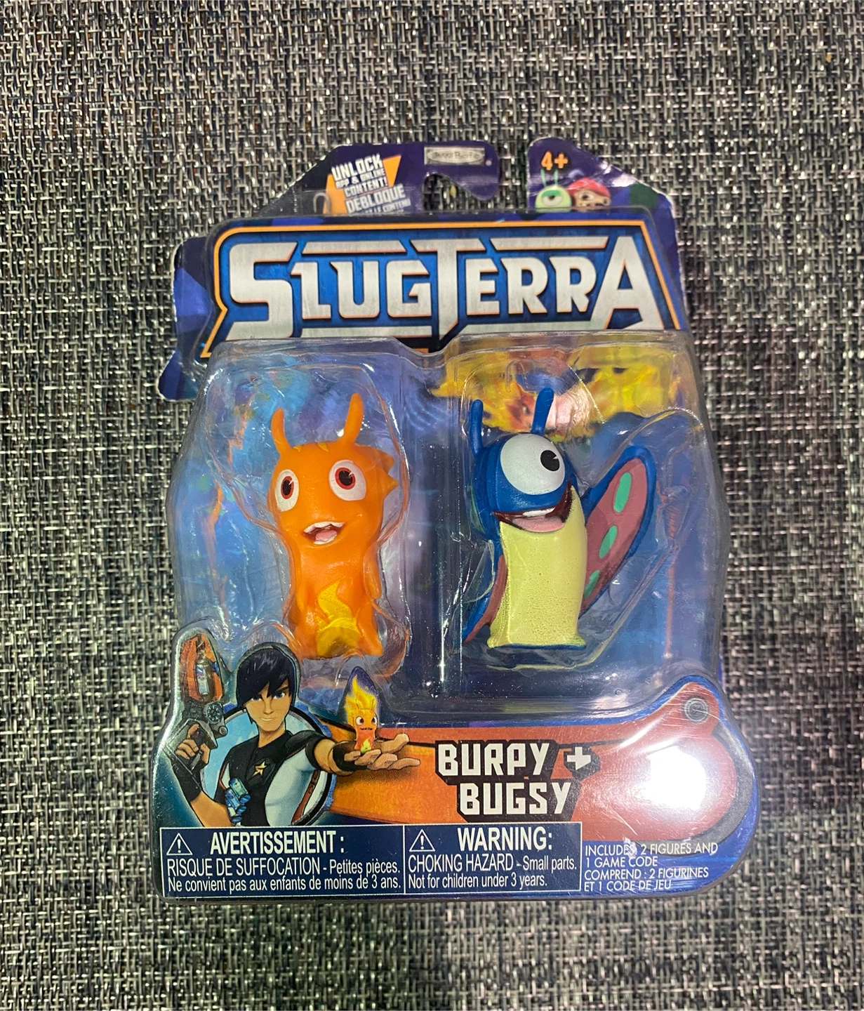 Slugterra Burpy + Bugsy Figures