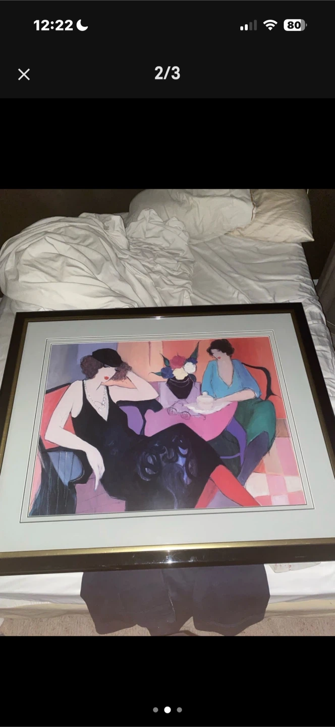 Tarkay Print - 2 Girls